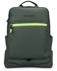 Piquadro - Stoff laptop rucksack mit 2 fächern - Lyst