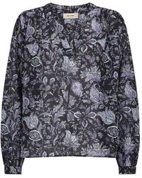 Mos Mosh - Overhemden ,Blauw ,Blouses & Shirts - Lyst