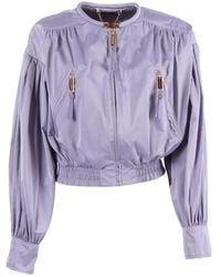 Elisabetta Franchi - Bomber Jackets - Lyst