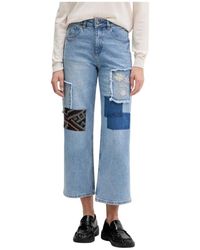 Desigual - Patche Jeans - Lyst