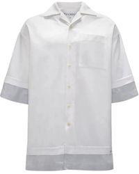 JW Anderson - Double Layer Short Sleeve Shirt - Lyst