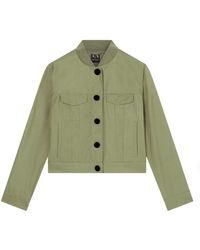 ARMANI EXCHANGE - Bomber Jackets - Lyst