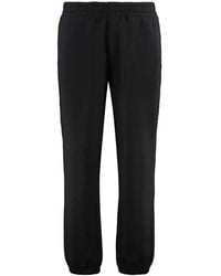 Moncler - Katoenen Trainingsbroek Met Logopatch - Lyst