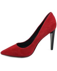 Guess - Schoenen ,Rood ,Leer Pumps - Lyst