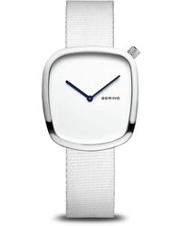 Bering - Accessoires ,Grijs ,Damesarmbandhorloge Ocean Pebble Met Gerecycled Materiaal 18034-007 - Lyst