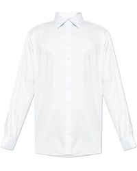 Giorgio Armani - Hemd mit gestreiftem muster - Lyst