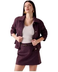 Guess - Leather Jackets - Lyst