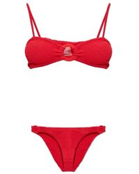 Hunza G - Badmode ,Rood ,Misty Bikini - Lyst