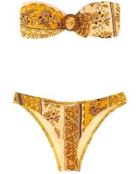 Zimmermann - Lucky Bamboo Ring Bikini - Lyst