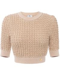 Elisabetta Franchi - Stilvolle Sweater Kollektion - Lyst