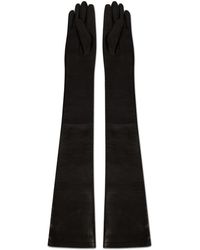 Alberta Ferretti - Lange Lederhandschuhe - Lyst