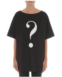 Moschino - Schwarze t-shirts und polos - Lyst