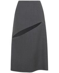 Jil Sander - J03Ma0305.J40327 Skirt - Lyst