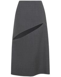 Jil Sander - J03Ma0305.J40327 Skirt - Lyst