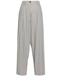 Quira - Hose Mit Bundfalten Und Weitem Bein - Lyst