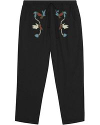 BAZISZT - Straight Trousers - Lyst
