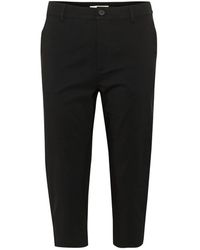 Cream - Cropped Trousers - Lyst