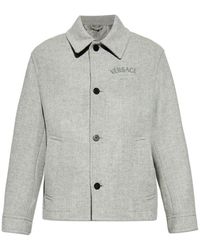 Versace - Kurzmantel - Lyst