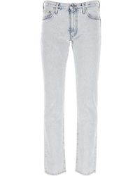 Off-White c/o Virgil Abloh Slim Fit Jeans - - Heren - Grijs
