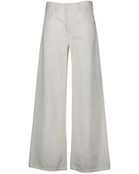 Lois - Skater Loose Jeans Ecru - Lyst