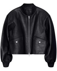 Stand Studio - Jassen ,Zwart ,Leer Callum Jacket - Lyst