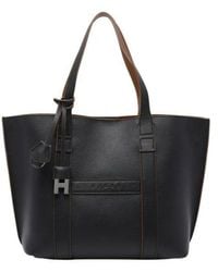 Hogan - Small Script Shopping Bag - Lyst