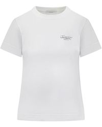 Givenchy - T-Shirt Van Katoen Met Stempelprint - Lyst
