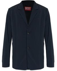 DIESEL - Jassen ,Zwart ,J-Active Blazer - Lyst