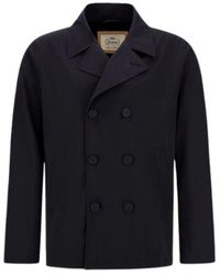 Herno - Double-Breasted Coats - Lyst
