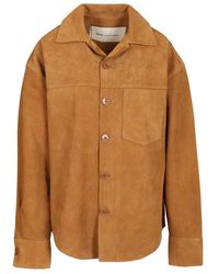 Ami Paris - Leather Jackets - Lyst