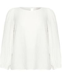 Kaffe - Vrouwelijke Blouse Met Boothals - Lyst