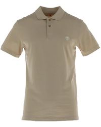 Timberland - Tops ,Katoen Millers River Stretch Polo Met Korte Mouwen - Lyst