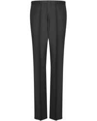 Dell'Oglio - Zwarte Broek Voor Mannen Aw24 - Lyst