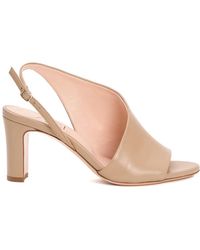 Agl Attilio Giusti Leombruni - Leder Sandalen Mit 80Mm Absatz - Lyst