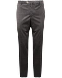 PT01 - Slim Fit Wollen Broek - Lyst