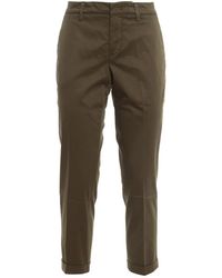 Fay - Slim-Fit Trousers - Lyst