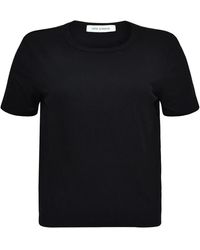 Sofie Schnoor - Tops ,Zwart ,Spandex Zwarte T-Shirt Met Korte Mouwen - Lyst