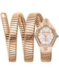 Just Cavalli - Signature Snake Watch - Lyst