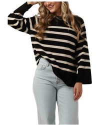 Object - Objester Ls Knit Top - Lyst