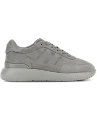Hogan - Schoenen ,Grijs ,Leer Interactive³ Sneakers - Lyst