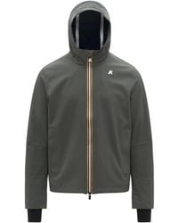 K-Way - Jassen ,Groen ,Jacko Bonded Jacket - Lyst