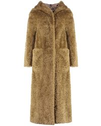 Herno - Jassen ,Polyester Gewatteerde Vegan Bontjas Polyester Voering - Lyst