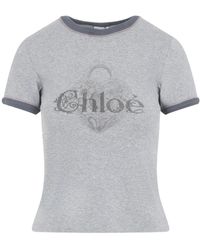 Chloé - T-Shirts - Lyst