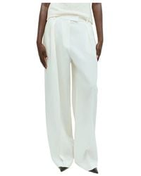The Row - Trousers > wide trousers - Lyst