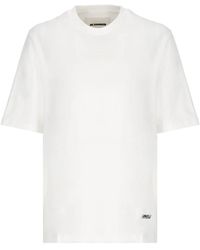 Jil Sander - E Baumwoll-T-Shirt für Frauen - Lyst