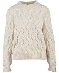 Panicale - Round-Neck Knitwear - Lyst