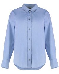 Max Mara - Cotton Oxford Shirt - Lyst