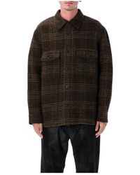 Isabel Marant - Jassen ,Groen ,Wol Geruite Wollen Jas Bovenkleding Aw 25 - Lyst