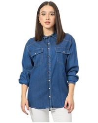 Fracomina - Denim Shirts - Lyst