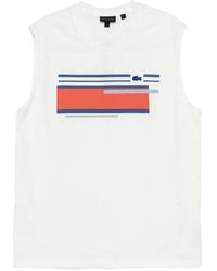 Lacoste - Sleeveless Tops - Lyst